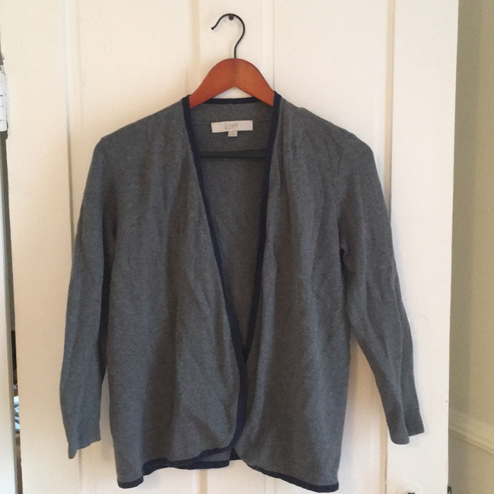 Ann Taylor LOFT cardigan 100% cotton - size M